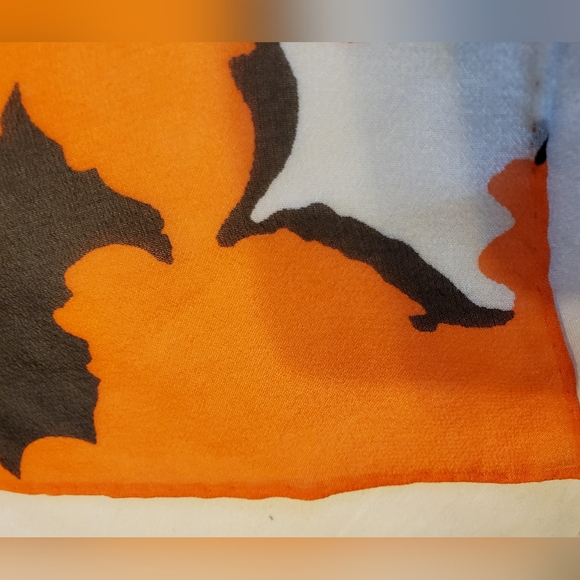 Diane Von Furstenberg -DVF -Vibrant  Multi Print Silk Scarf XL - Picture 8 of 14